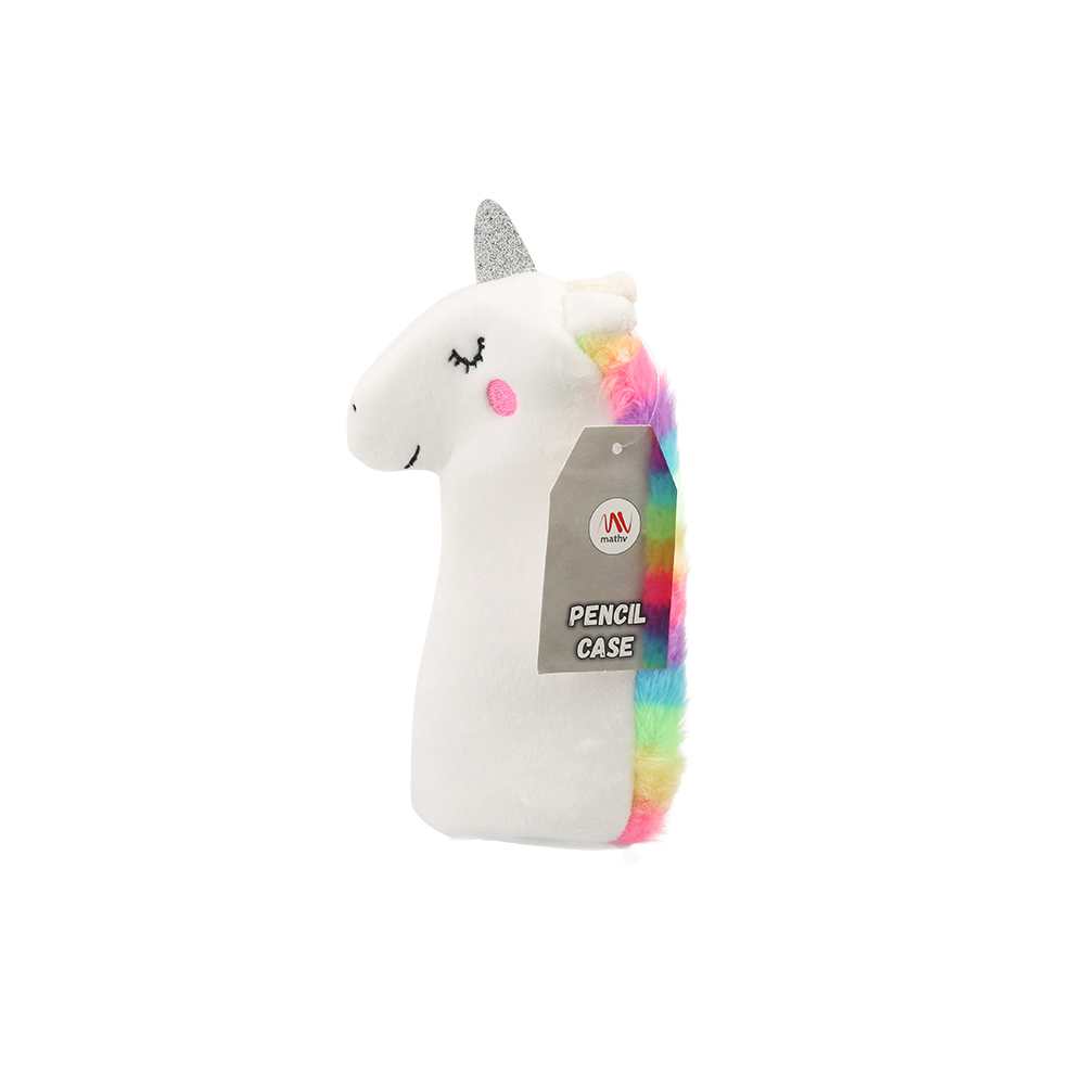 Unicorn Plush Pencil Case