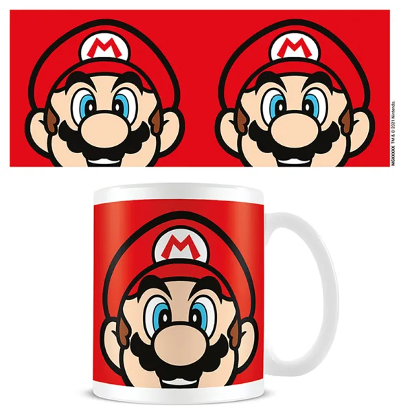 Super Mario (Mario Face Peeking) Mug - Image 2