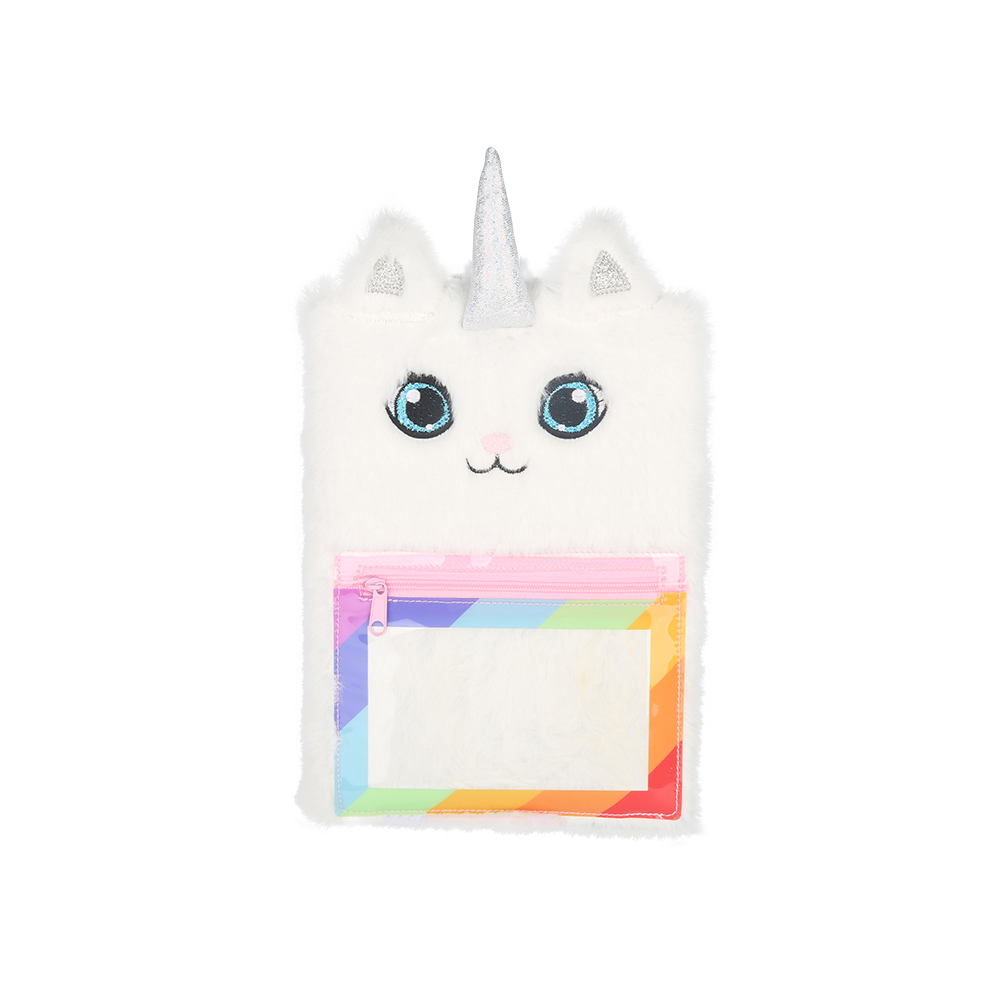 Unicat A5 Plush Lined Notebook