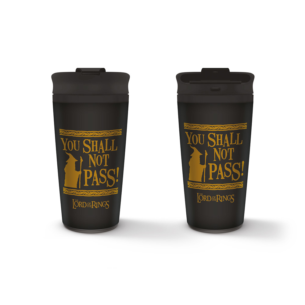 The Lord Of The Rings (You Shall Not Pass) Metal Travel Mug