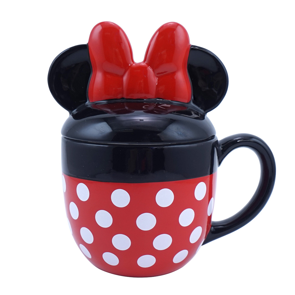 Mickey Mouse Disney  (Minnie)- Mug Shaped Lid Boxed (425ml)