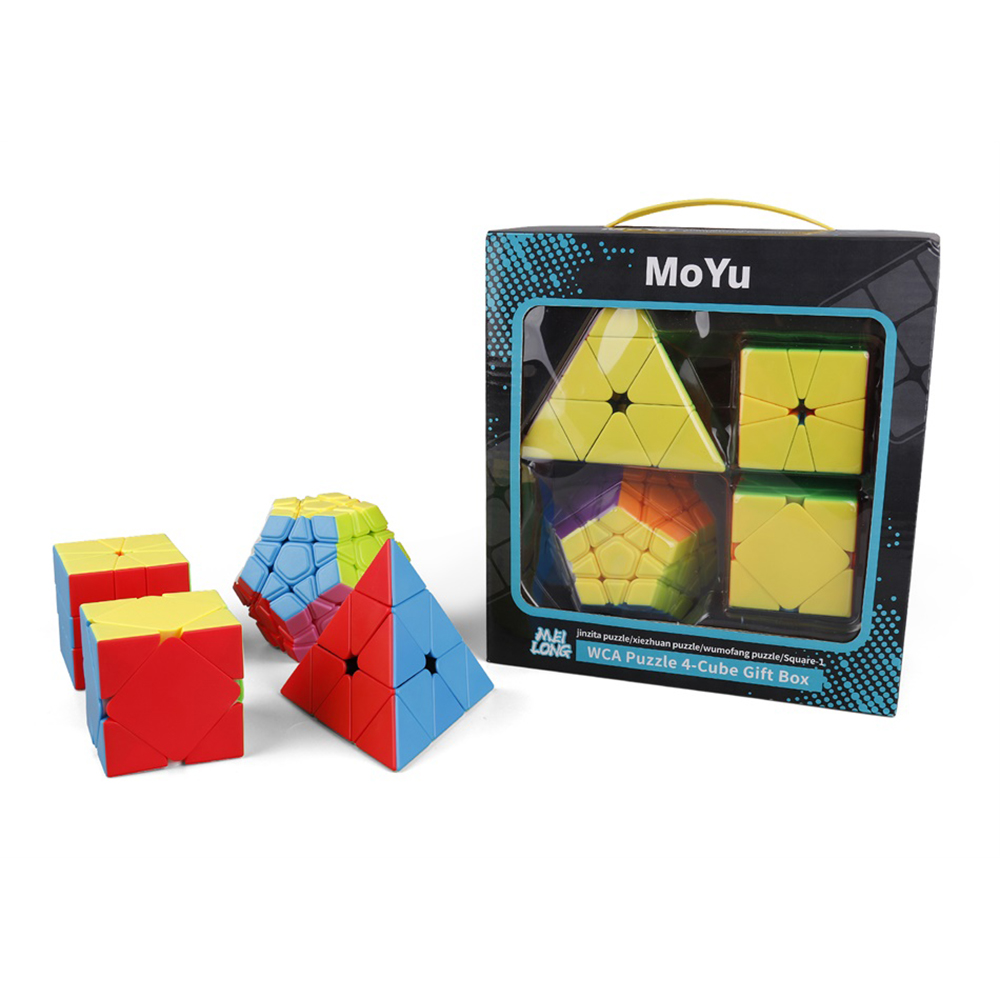 Mei Long Set of 4 Abnormity MoYu Puzzles