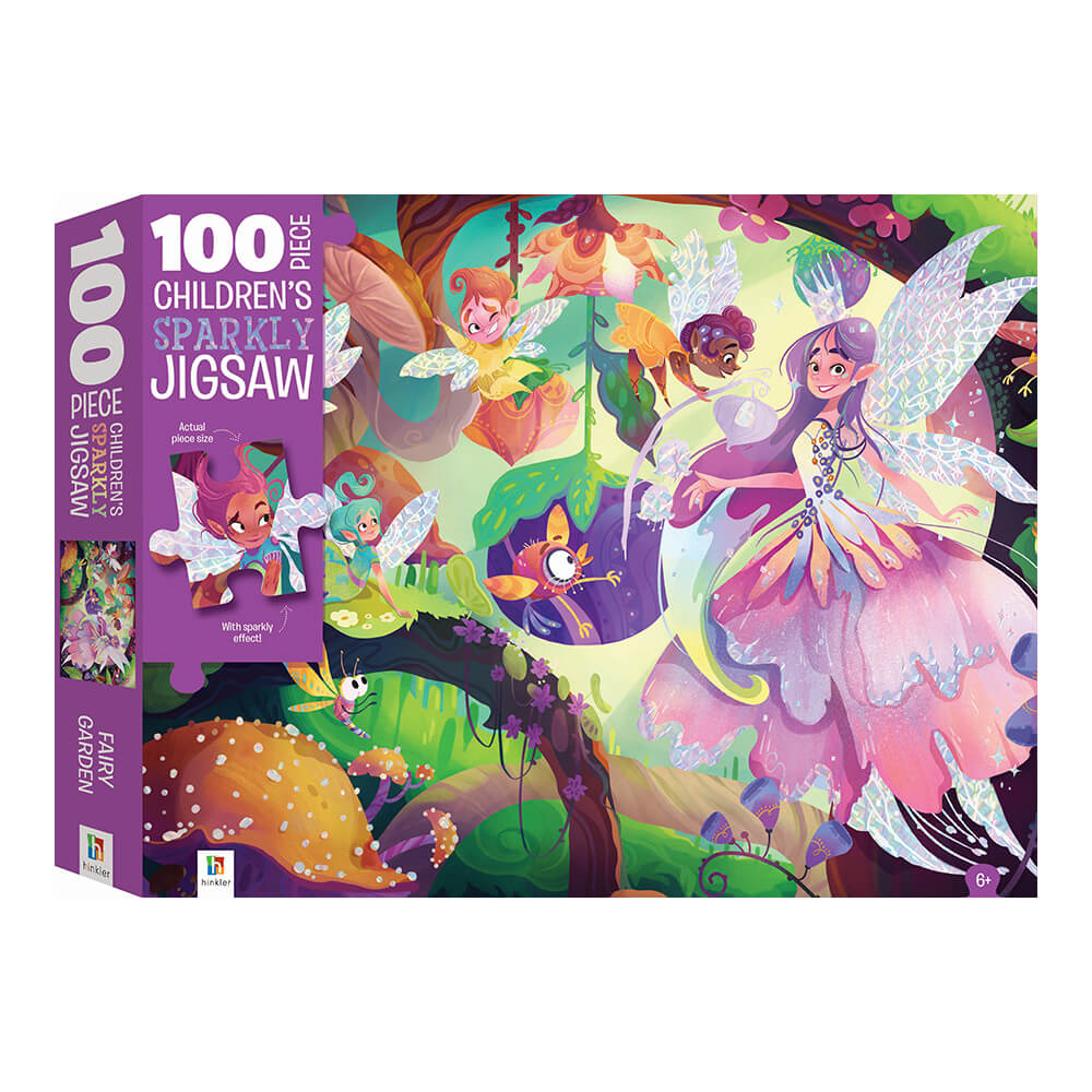 Touch and Feel: Fairy Garden Holographic 100  Piece Jigsaw