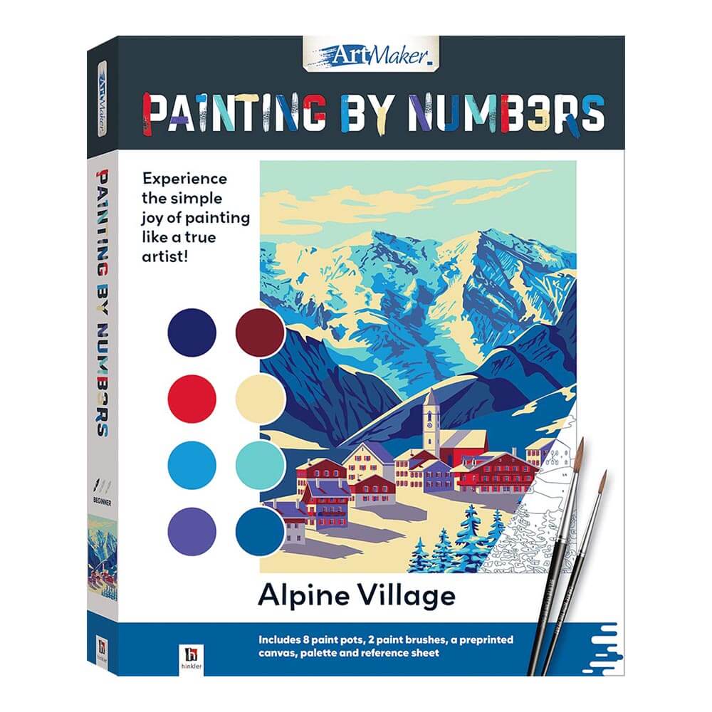 Painting by Numbers: Alpine Village