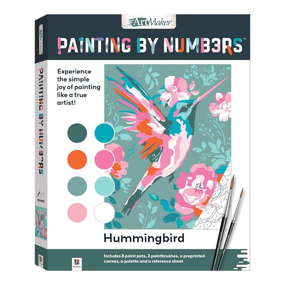 Painting by Numbers: Hummingbird