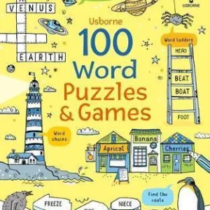 100 WORD PUZZLES AND GAMES