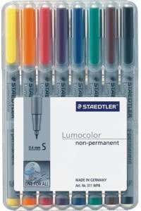 STAEDTLER ΜΑΡΚΑΔ. LUMOCOLOR (Μ) ΚΙΤΡΙΝΟ - (ΚΟΥΤΙ 10 ΤΕΜ) 315-1