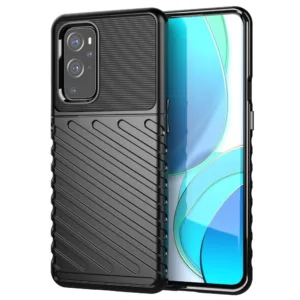 Thunder Case Flexible Tough Rugged Cover TPU Case for OnePlus 9 Pro black