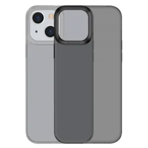 Baseus Simple Series Case transparent gel case iPhone 13 black (ARAJ000301)