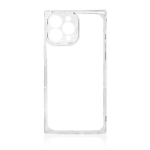 Square Clear Case case for iPhone 13 Pro Max transparent gel cover