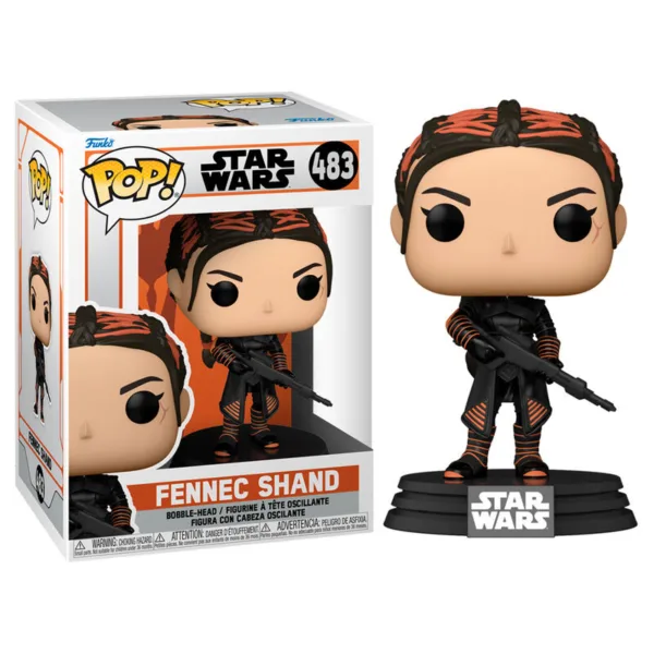 POP figure Star Wars Mandalorian Fennec Shand