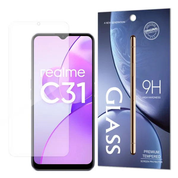 Tempered Glass 9H Tempered Glass Realme C31 (Packaging - Envelope)