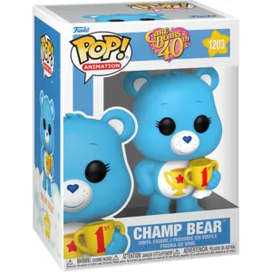 POP figure Care Bears 40th Anniversary Champ Bear