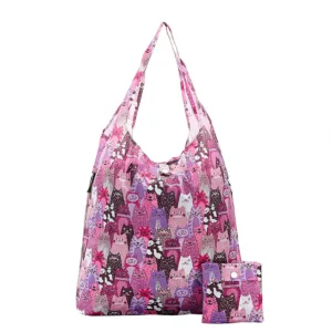 Purple Cats Shopper