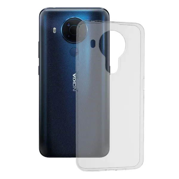 Techsuit - Clear Silicone (bulk) - Nokia 5.4 - Transparent