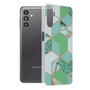 Techsuit - Marble Series - Samsung Galaxy A13 5G / A04s - Green Hex