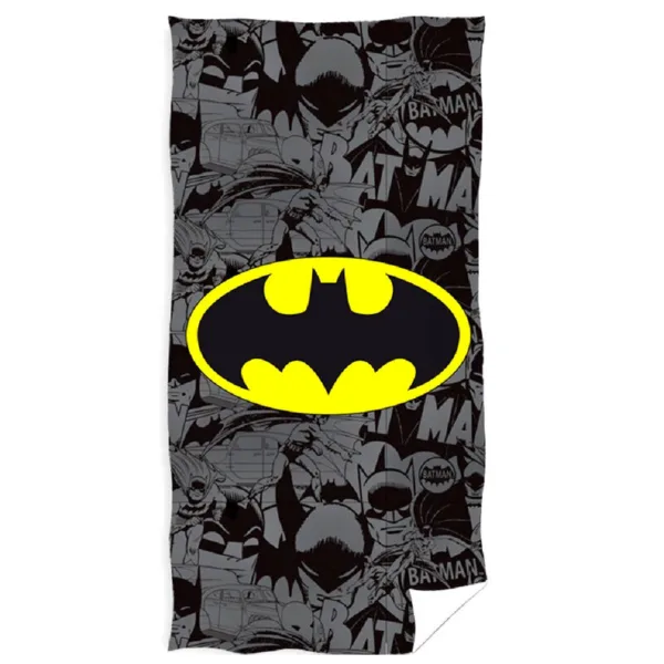 DC Comics Batman logo microfibre poncho towel