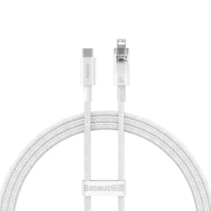 Baseus Explorer Series cable USB-C - Lightning 20W 1 m white (CATS010202)