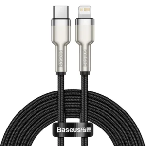 Baseus - Data Cable Cafule Series Metal (CATLJK-B01) - Type-C to Lightning