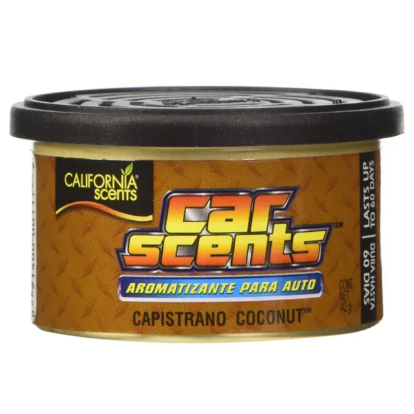 California Scents - Automotive Air Freshener - Scented Gel for Vehicle Interior - Capistrano Coconut