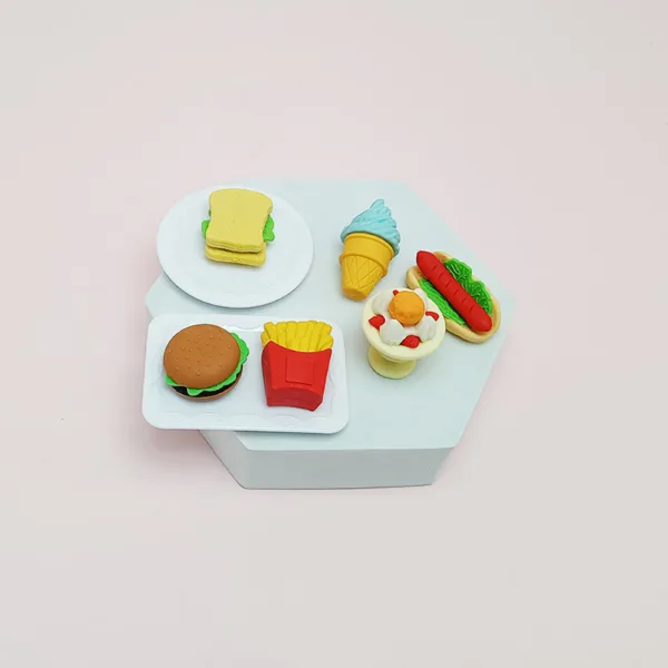 Fancy Eraser Set: Food - Image 2