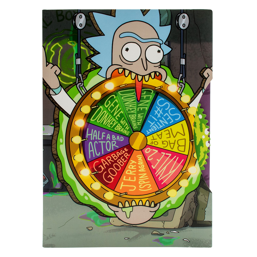 Rick and Morty Notebook - A5 Spinner