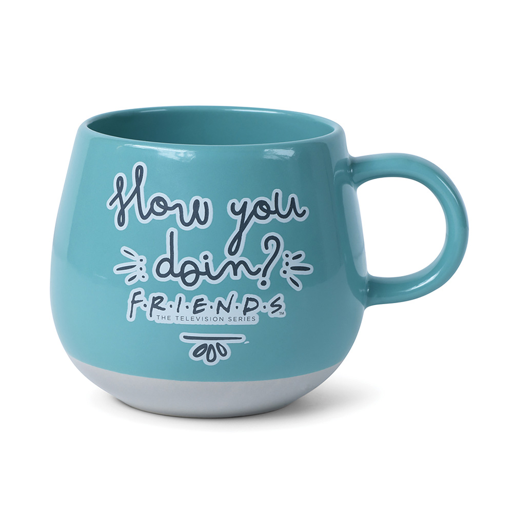 Friends (How You Doin' - Green) Round Mug 13floz/ 370ml