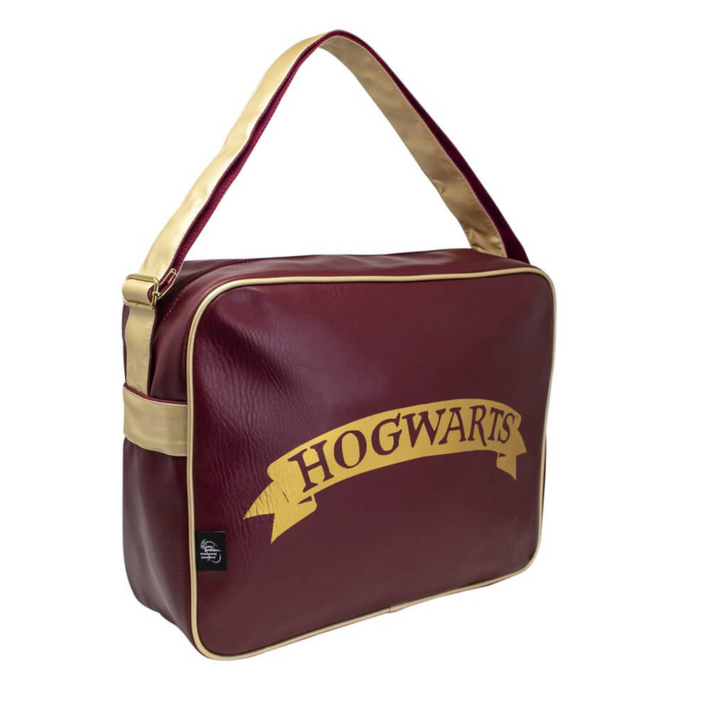 Harry Potter Messenger Bag - Burgundy PU Leather