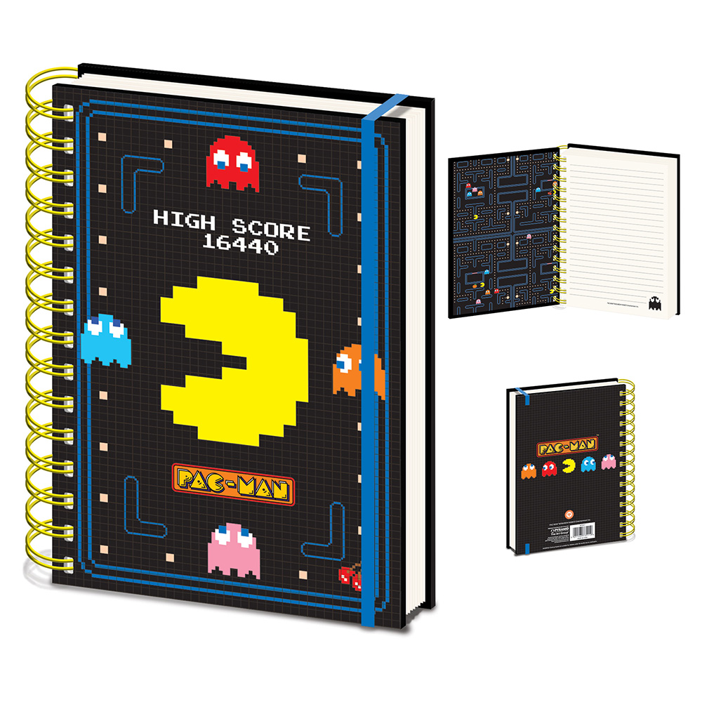 Pac-Man (High Score) A5 Wiro Notebook