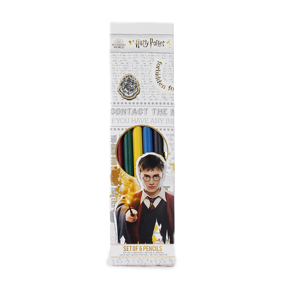 Harry Potter (House Pride)- Pencils Set Of 6