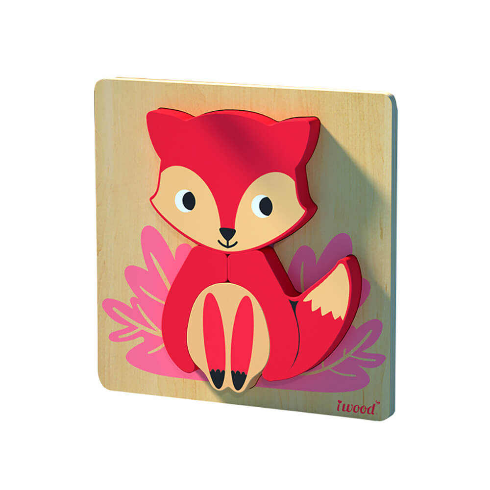 Wooden Jigsaw Puzzle-Fox