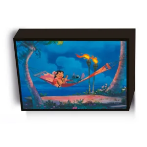 Lilo & Stitch Light Up Canvas (Hammock) 30x40cm