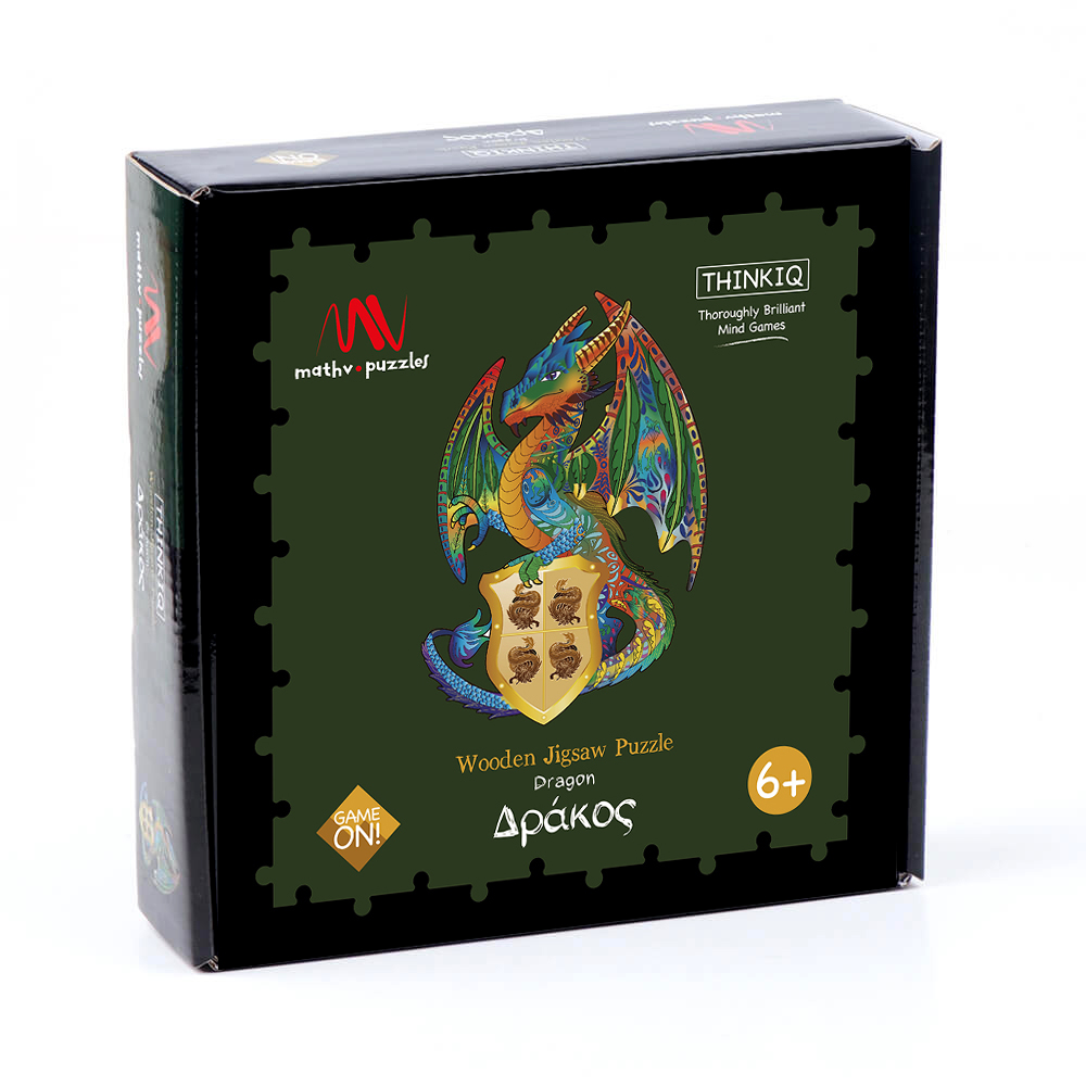 Wooden Jigsaw Puzzle - Dragon