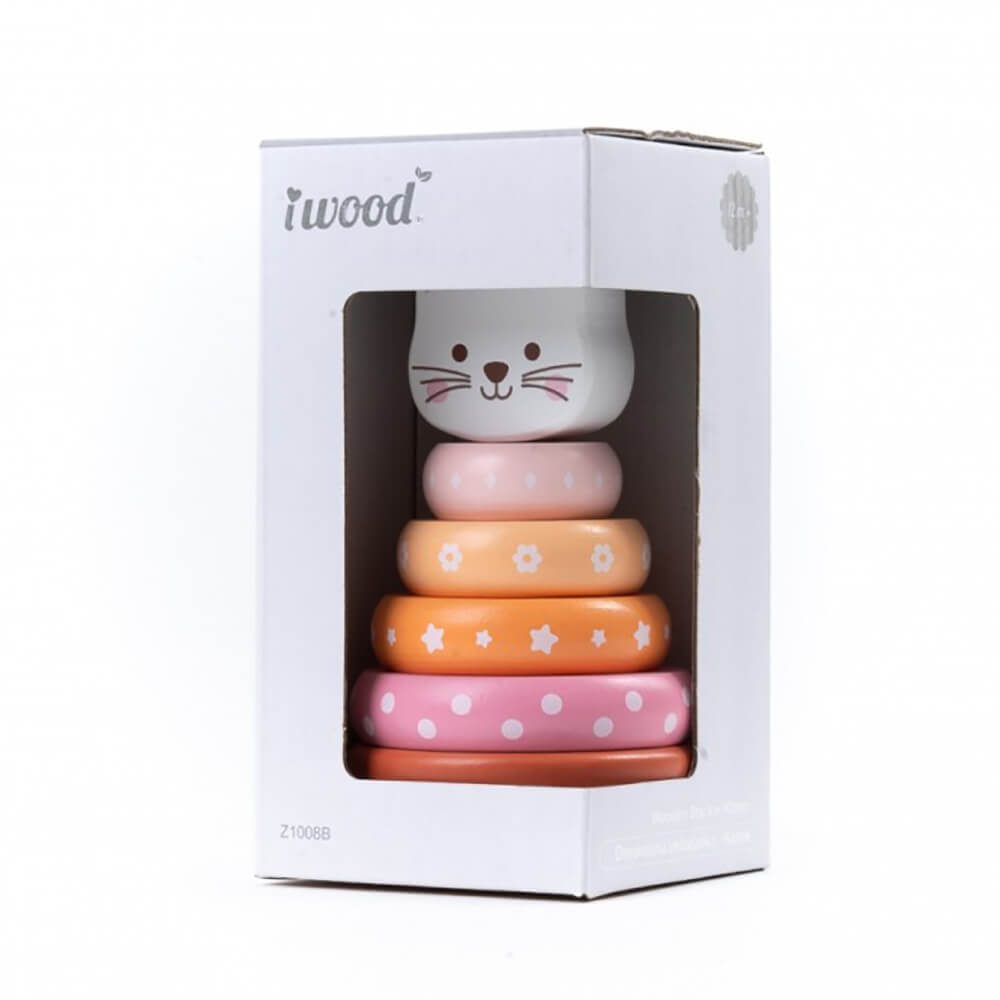 Wooden Stacker-Kitten